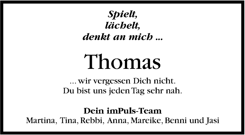  Traueranzeige für Thomas Aldinger vom 03.12.2013 aus Stuttgarter Zeitung / Stuttgarter Nachrichten