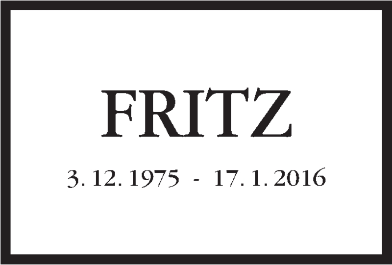  Traueranzeige für Fritz Haag vom 03.12.2018 aus Stuttgarter Zeitung / Stuttgarter Nachrichten