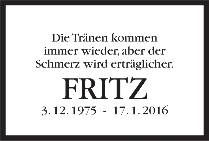  Traueranzeige für Fritz Haag vom 03.12.2019 aus Stuttgarter Zeitung / Stuttgarter Nachrichten
