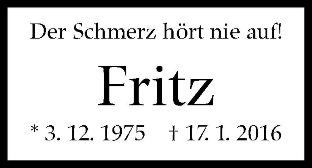  Traueranzeige für Fritz Haag vom 03.12.2022 aus Stuttgarter Zeitung / Stuttgarter Nachrichten