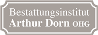 Logo Bestattungsinstitut Arthur Dorn OHG